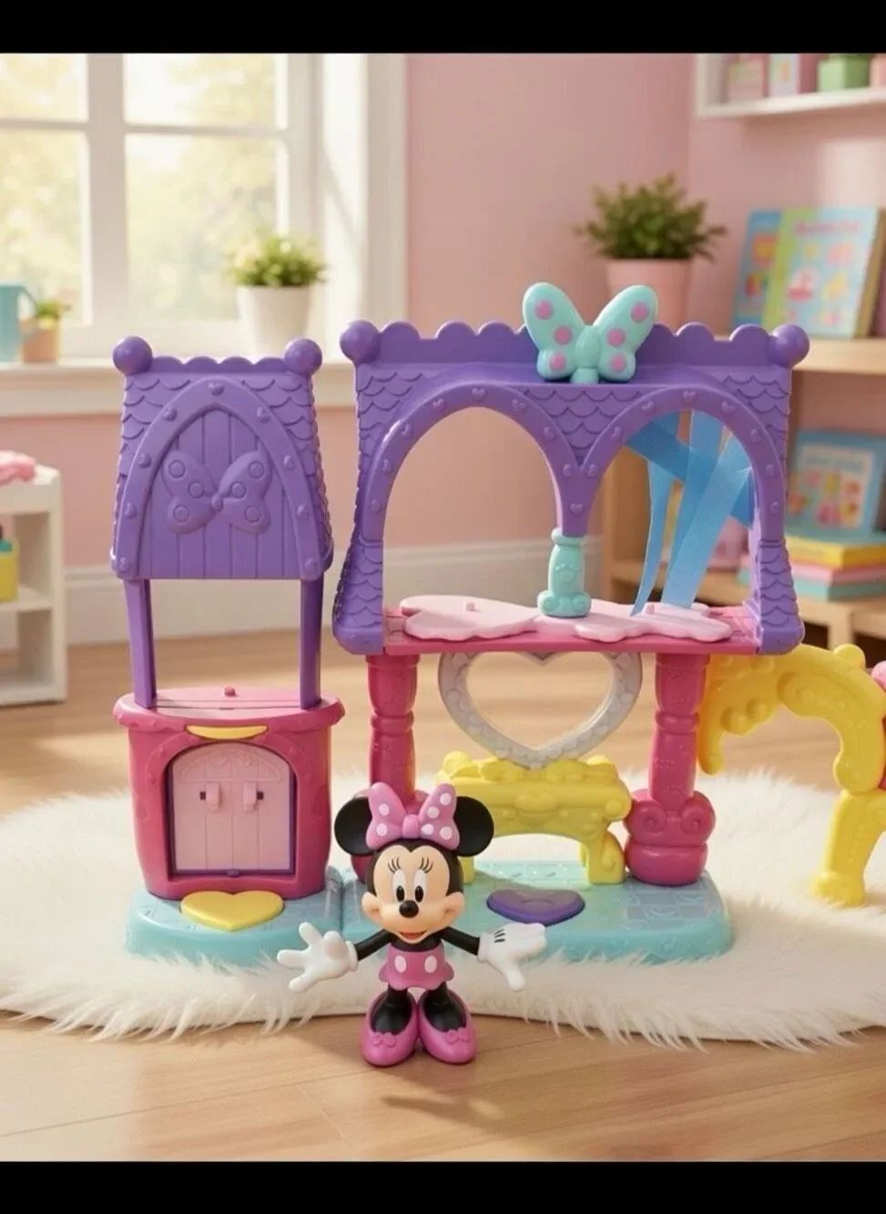 Fisher-Price Disney Minnie Mouse's Pampering Pets Salon Play Set